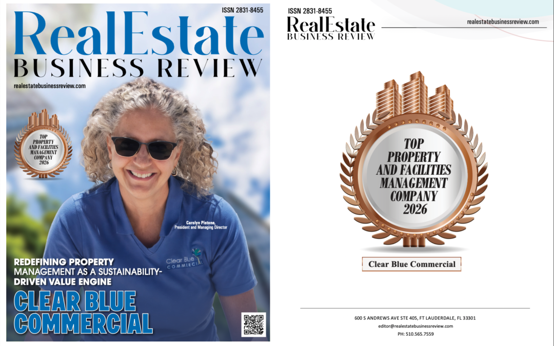 Recognized by Real Estate Business Review Magazine as Top Property and Facilities Mangagement Company 2026